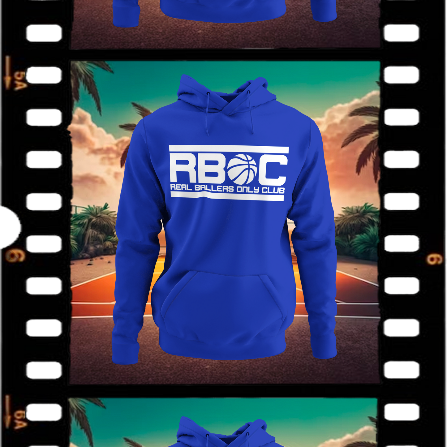 RBOC Blue Comfort Fit Hoodie
