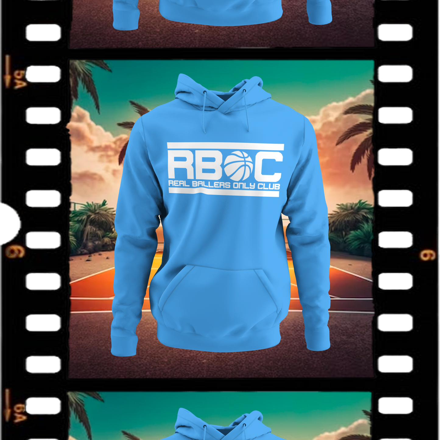 RBOC UNC Blue Comfort Fit Hoodie