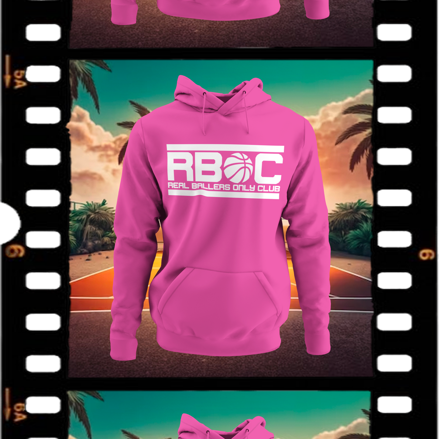 RBOC Pink Comfort Fit Hoodie